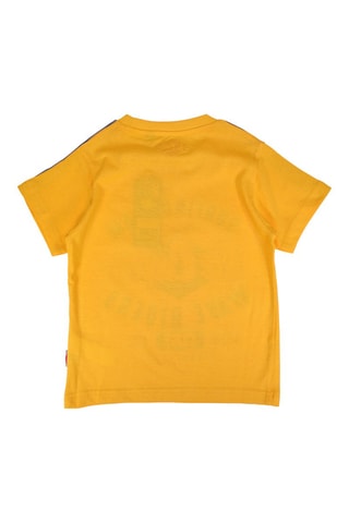 Camiseta  - Azul y amarillo