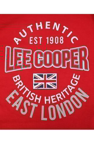 Camiseta  - Rojo y gris