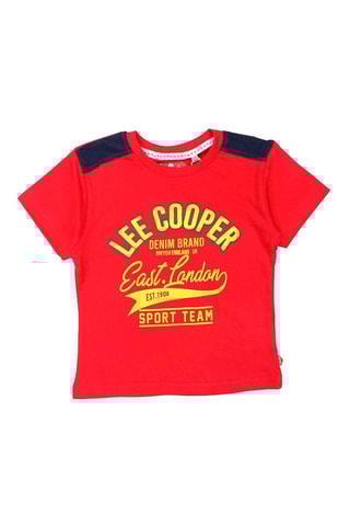 Camiseta - Rojo - Lee Cooper
