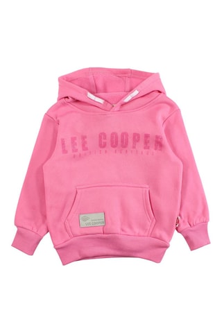 Fleece Sweater met Capuchon  - Roze