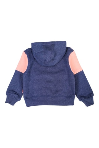 Sweater met Capuchon  - Blauw en roze