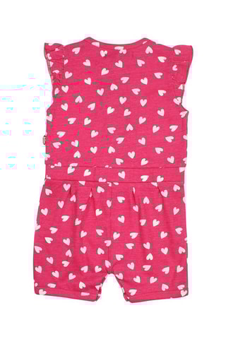 Pelele  - Blanco y rosa