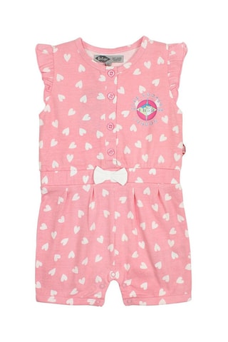 Pelele  - Blanco y rosa