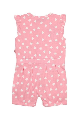 Pelele  - Blanco y rosa