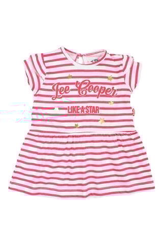 Vestido y pantalón  - Blanco y rosa