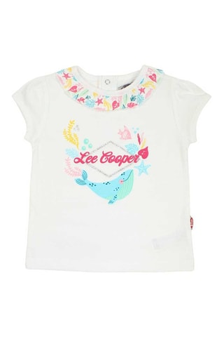 Camiseta y short  - Blanco, azul, amarillo, rosa y verde