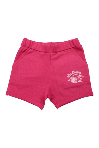 T-shirt en Short Wit en Fuchsia  