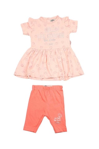 Jurk en Broek Roze en Koraalrood  