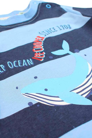 T-shirt en Short Donkerblauw  