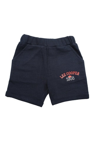 T-shirt en Short Marineblauw en Wit  