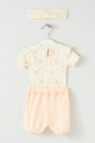 3-delige Set Wit en Oranje  