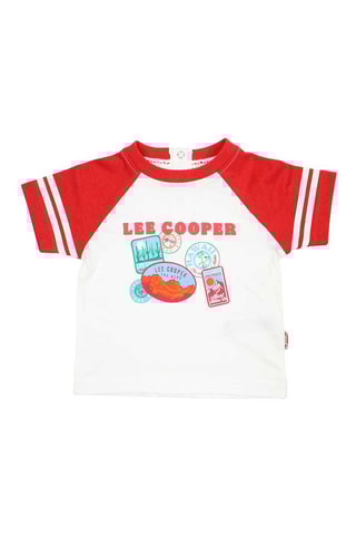 T-shirt en Short Rood en Wit  