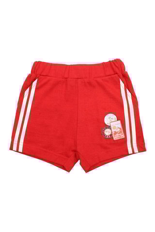 T-shirt en Short Rood en Wit  