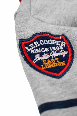 Polo de manga larga y peto  - Azul y gris