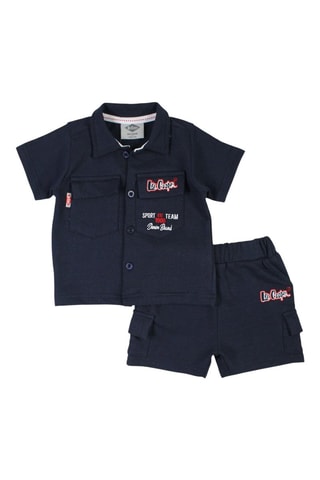 Overhemd en Short - Marineblauw - Lee Cooper - Blauw