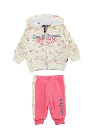 Sweater en Joggingbroek  - Beige en roze