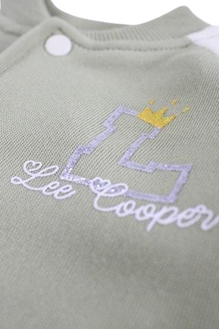 Teddy y pantalón de chándal  - Blanco y verde