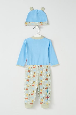 3-delige Set - Blauw