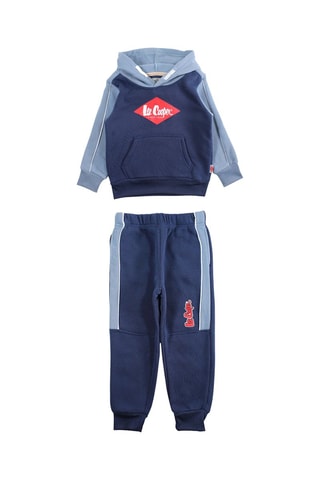 Sweater en Joggingbroek  - Rood en blauw