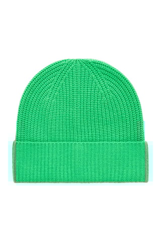 Berretto in lana e cashmere - Verde - COS