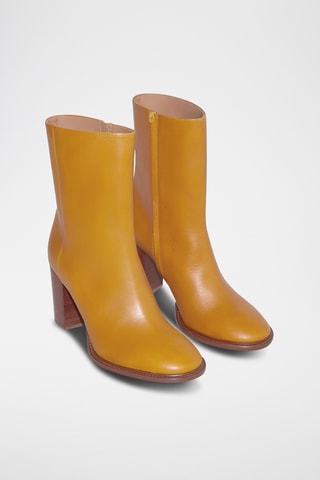 Stivaletti in pelle - Beige