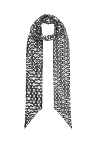 Foulard in seta - Nero