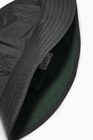 Cappello da pescatore double face - Nero