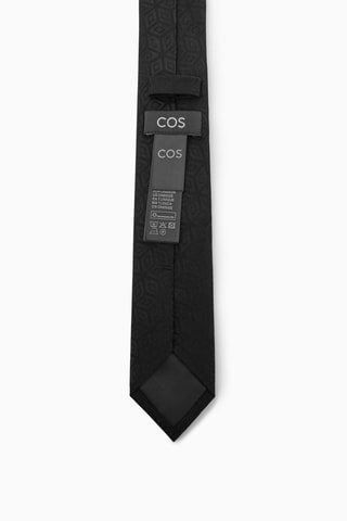 Cravatta in seta - Nero