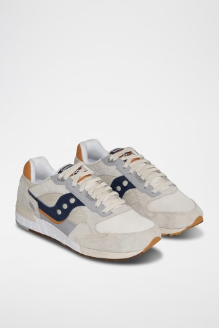 Sneakers in pelle - Beige