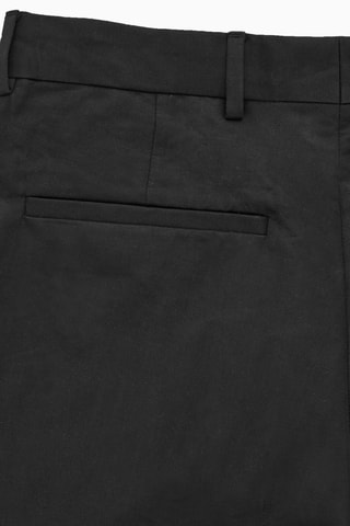 Pantaloni in lino - Nero