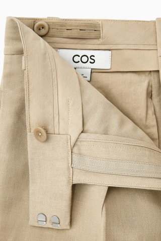 Pantaloni in lino - Beige