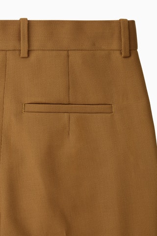 Pantaloni in lana - Marrone