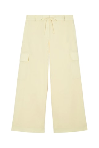 Pantaloni in lana - Giallo