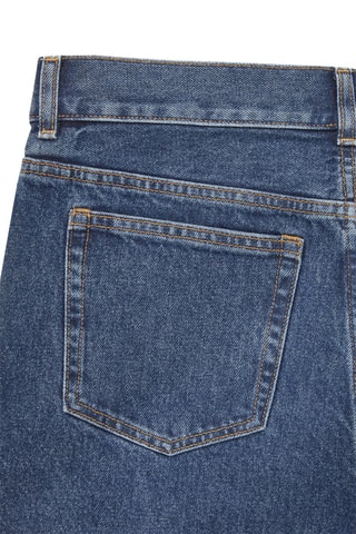 Jeans regular in cotone bio - Blu - COS