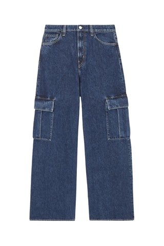 Jeans cargo - Blu