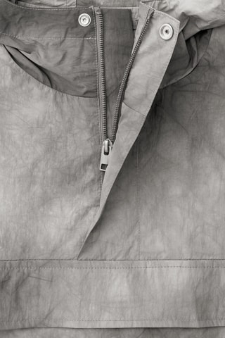 Giacca a vento tie and dye - Grigio