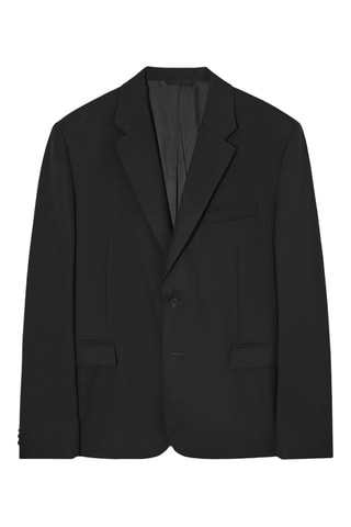 Giacca da completo in lana - Nero