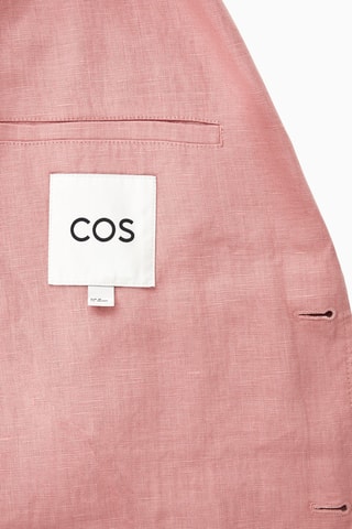 Giacca in lino - Rosa