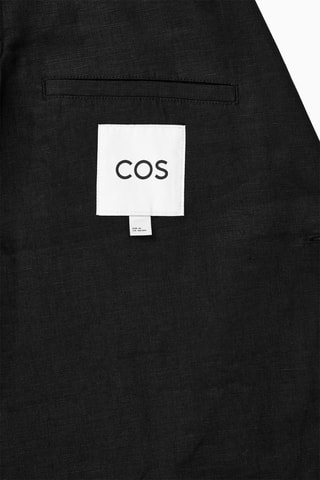 Giacca in lino - Nero