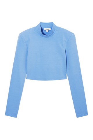 Crop top - Azzurro