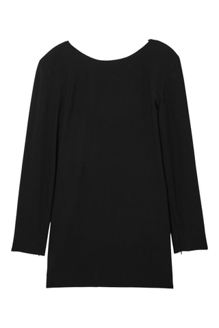 Abito a trapezio - Nero