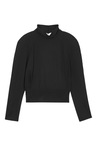 Blusa in lana - Nero