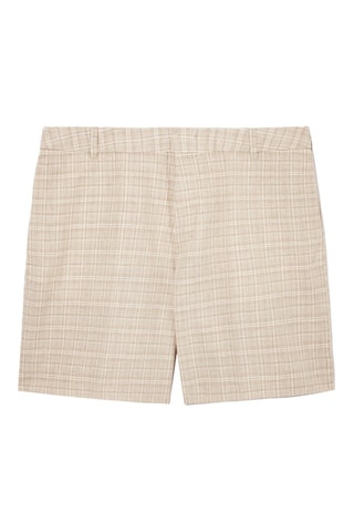 Shorts in lino - Beige