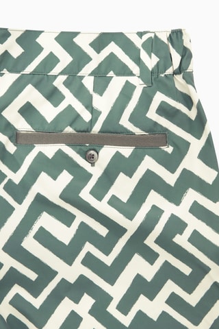 Costume shorts - Bianco e verde