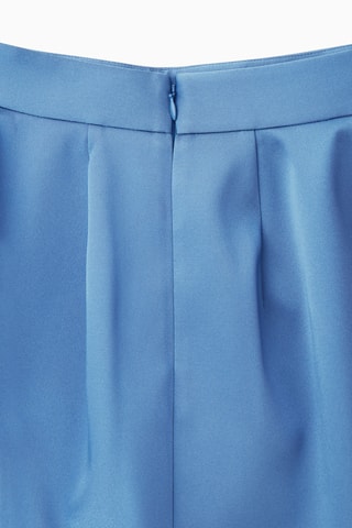 Gonna taglio dritto - Blu