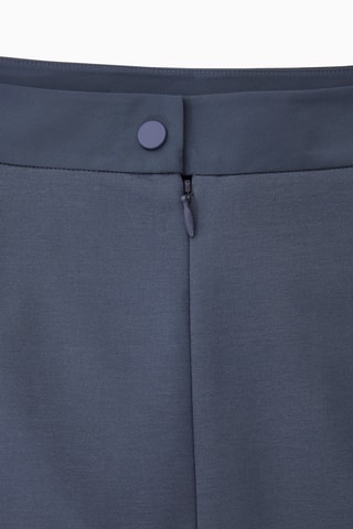 Gonna taglio dritto - Blu scuro