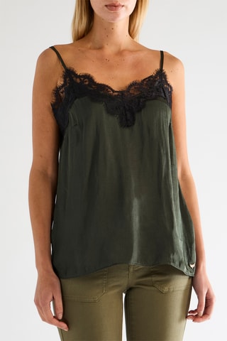 Top sans manches - Vert foncé
