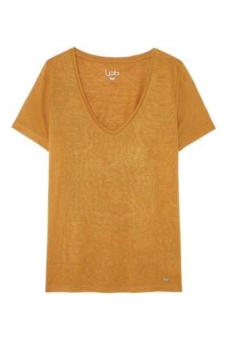 T-shirt Brunhilde - Moutarde