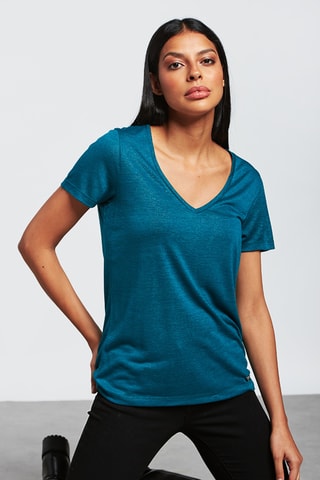 T-shirt - Bleu canard