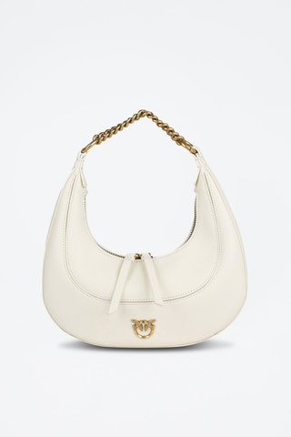 Borsa a spalla in pelle - Bianco